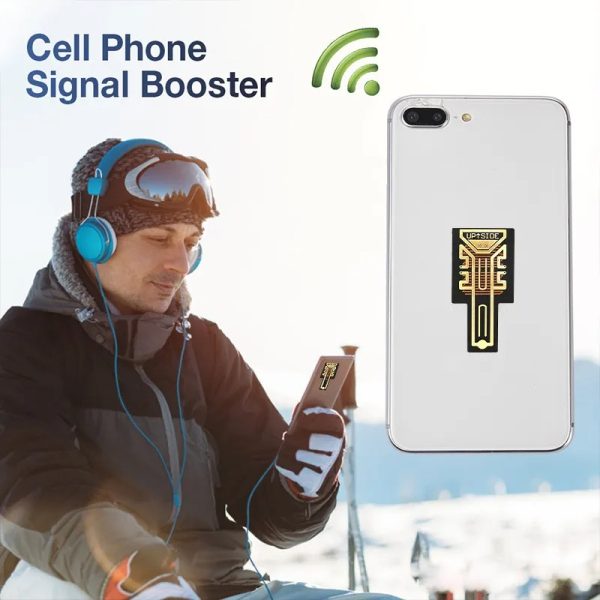 1 Piece SP11 Pro Signal Enhancement Sticker – Portable Mobile Signal Amplifier & Antenna Booster