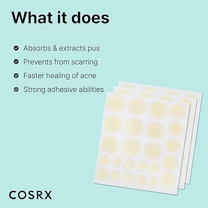 COSRX Acne Pimple Patch - Hydrocolloid Spot Stickers