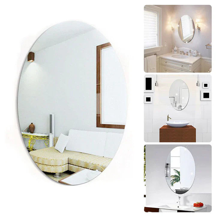 Unbreakable Imported Acrylic Mirror(Self Adesive)