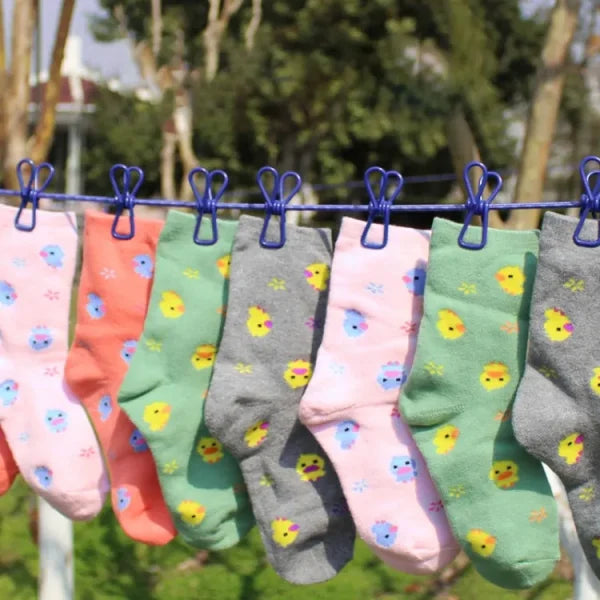 Clip & Hang 185cm Portable Clothesline β Windproof & Travel-Friendly