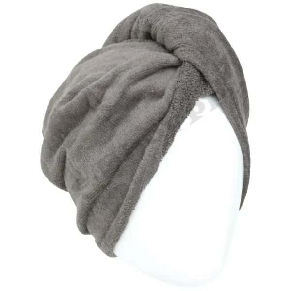 Imported Turby Towel Bath Towel – Super Absorbent & Quick-Drying Hair Cap (Random Color, 65cm)