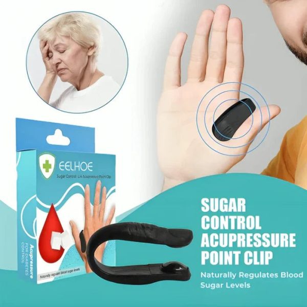 Buy 1 Get 1 FREE β Sugar Control Acupressure Clips (2 Pcs Set)