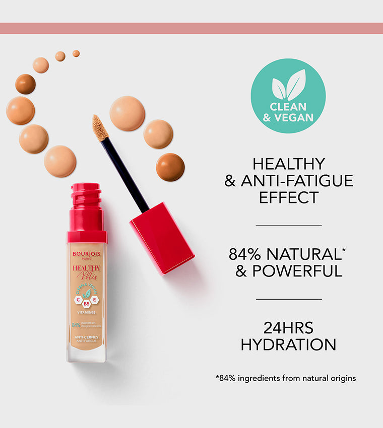 Bourjois | Healthy Mix Foundation | Glowing, Natural Coverage for Radiant Skin