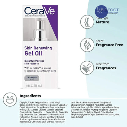 CeraVe Skin Renewing Gel Oil